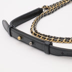 Chanel Gabrielle de Chanel Tweed Small Hobo Shoulder Bag Chain Gold Black — view 4