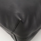 Gucci Horsebit Tote Bag Tassel Fringe Leather Black Gold — view 3