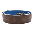 Louis Vuitton Monogram Shoulder Strap Only Blue Gold — view 2