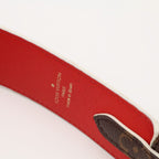 Louis Vuitton Monogram Shoulder Strap Only Red Gold — view 4