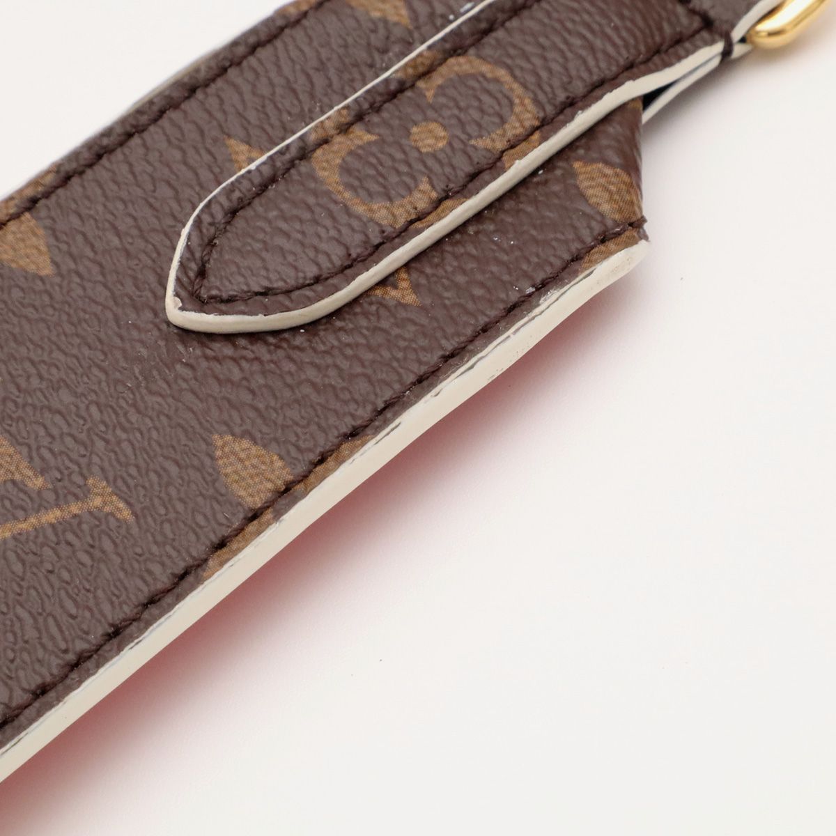 Louis Vuitton Monogram Shoulder Strap Only Red Gold — view 5