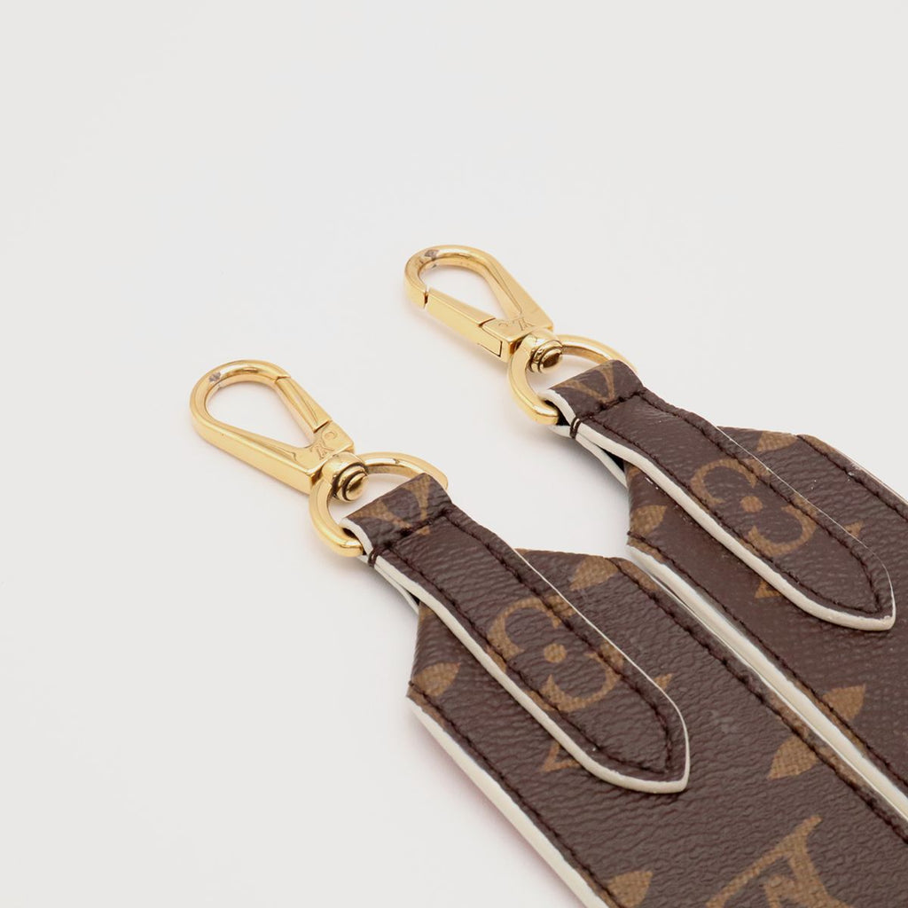 Louis Vuitton Monogram Shoulder Strap Only Red Gold — view 3