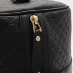 Gucci Micro Guccissima Boston Bag 2-Way Crossbody Leather Black — view 6