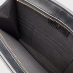Chanel Quilted Chain Shoulder Bag Pochette Leather Black — view 8