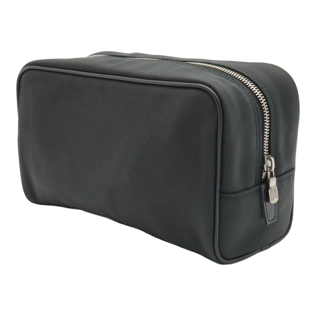 Louis Vuitton Taiga Parana Second Bag Handbag Canvas Leather Ardoise Black — view 2