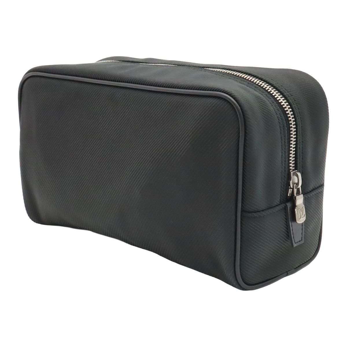 Louis Vuitton Taiga Parana Second Bag Handbag Canvas Leather Ardoise Black — view 2