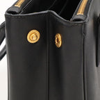 Prada Galleria Mini Bag Saffiano Leather Nero Black Gold — view 7