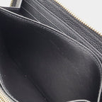 Louis Vuitton Monogram Empreinte Zippy Wallet Zip Around Leather Noir Black — view 5