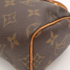 Louis Vuitton Monogram Mini Speedy Mini Bag Pouch Case 2-Way — view 3