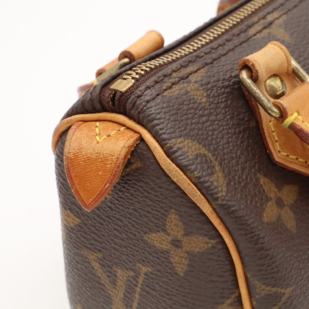 Louis Vuitton Monogram Mini Speedy Mini Bag Pouch Case 2-Way — view 7