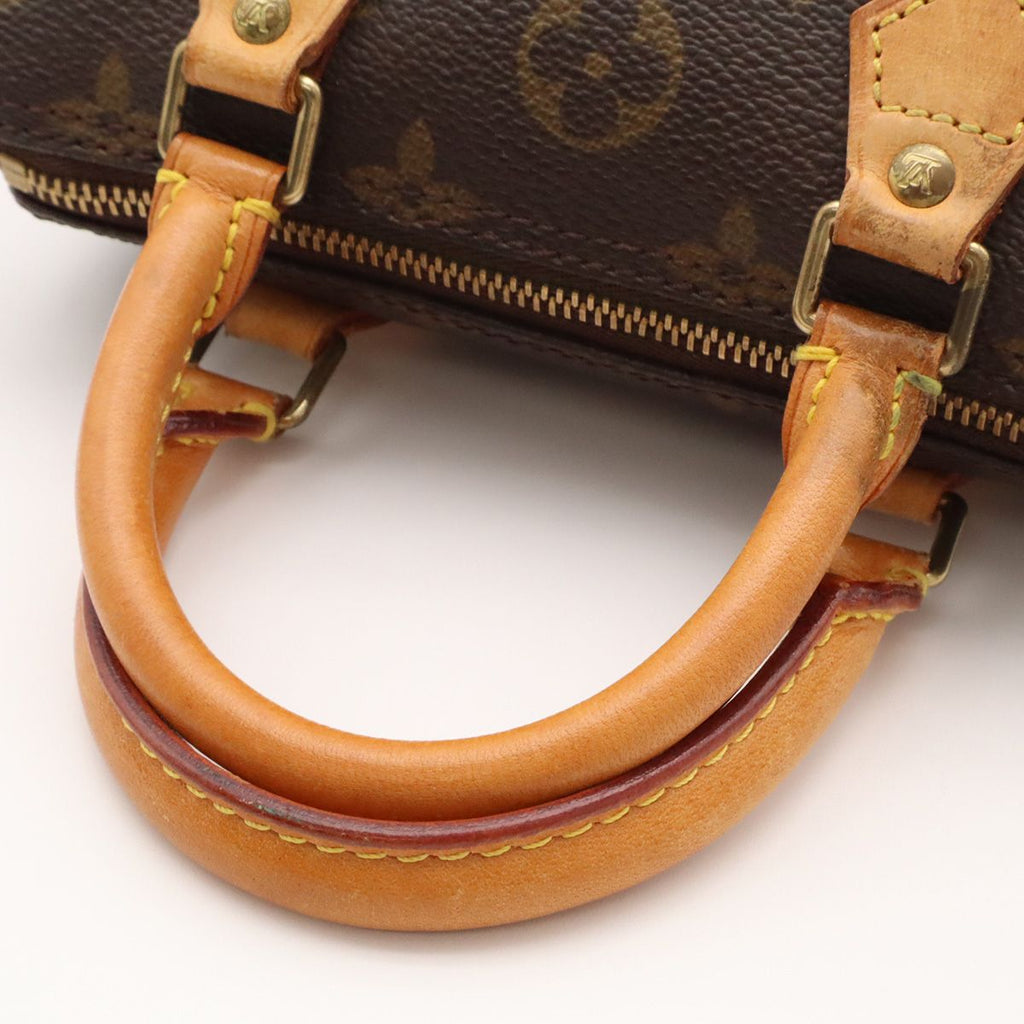 Louis Vuitton Monogram Mini Speedy Mini Bag Pouch Case 2-Way — view 4
