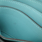 Hermes Dogon Recto Verso Long Wallet Bifold Veau Swift Blue Atoll Silver — view 8