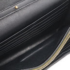 Saint Laurent Paris YSL Cassandra Chain Shoulder Bag 2-Way Clutch Leather Black — view 8