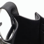 Celine Big Bucket Small Shoulder Bag Leather Black Silver — view 5