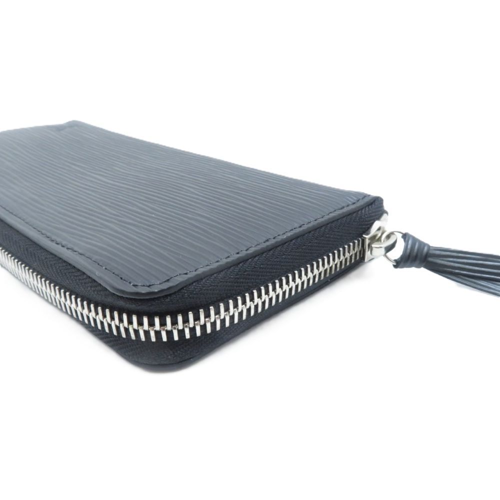 Louis Vuitton Portefeuille Clemence Epi Noir Wallet — view 4