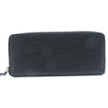 Louis Vuitton Portefeuille Clemence Epi Noir Wallet