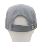 Hermes Nevada Puzzle Sellier Buttons Leather Use Hat Baseball Cap Gray 57 — view 4