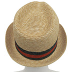 Gucci Sherry Line Web Straw Hat Natural — view 5