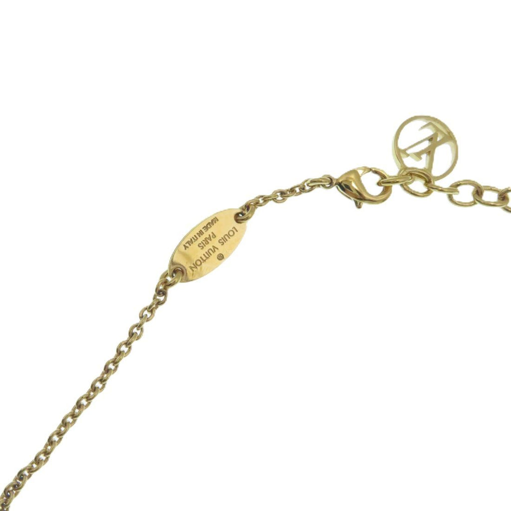 Louis Vuitton Essential V Necklace Gold Plated — view 5