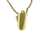 Louis Vuitton Essential V Necklace Gold Plated — view 6