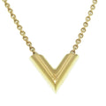 Louis Vuitton Essential V Necklace Gold Plated
