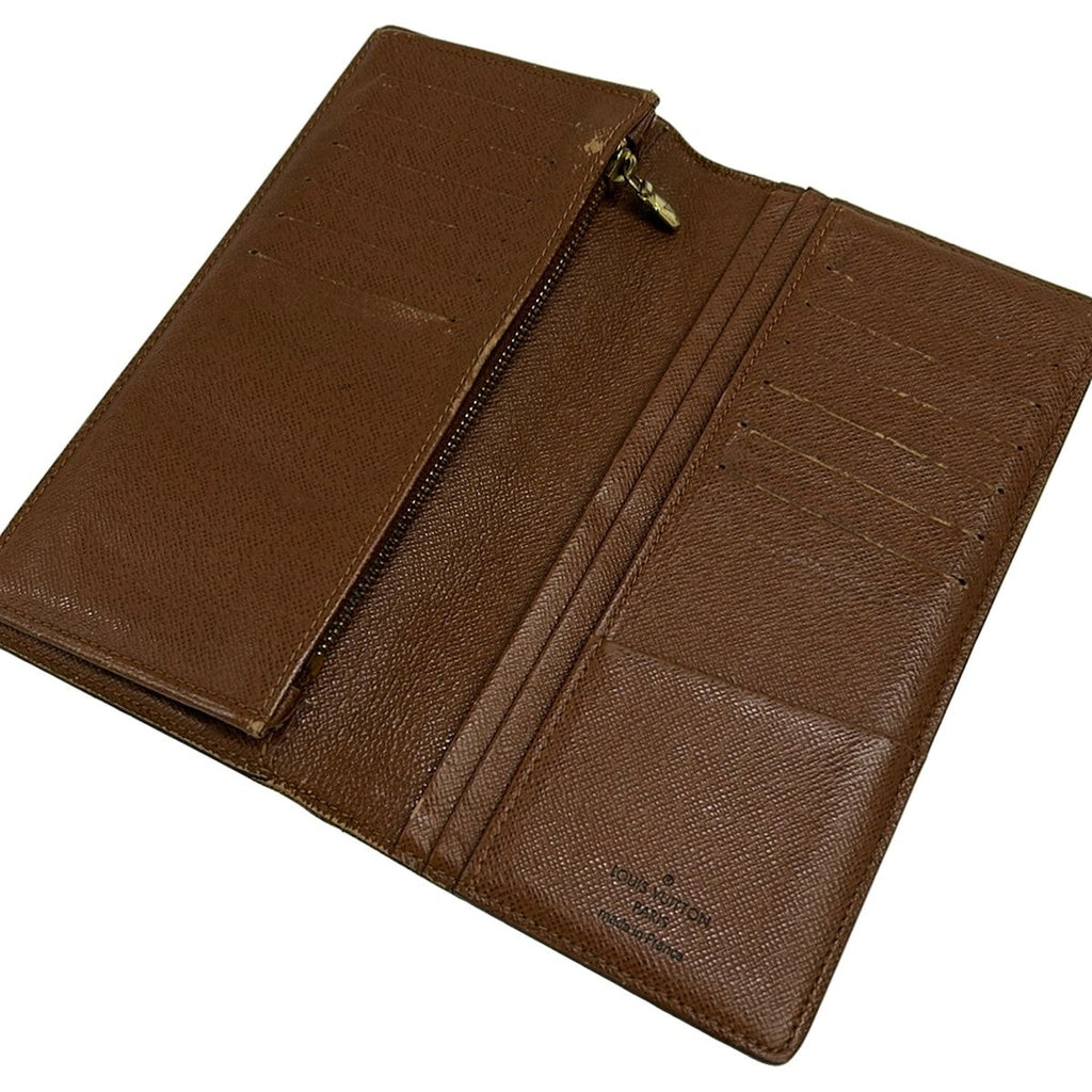 Louis Vuitton Wallet Monogram Portefeuille Brazza — view 3