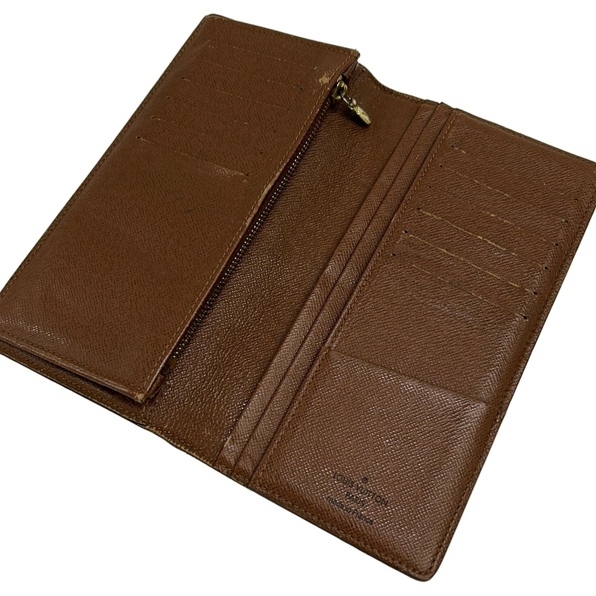Louis Vuitton Wallet Monogram Portefeuille Brazza — view 3