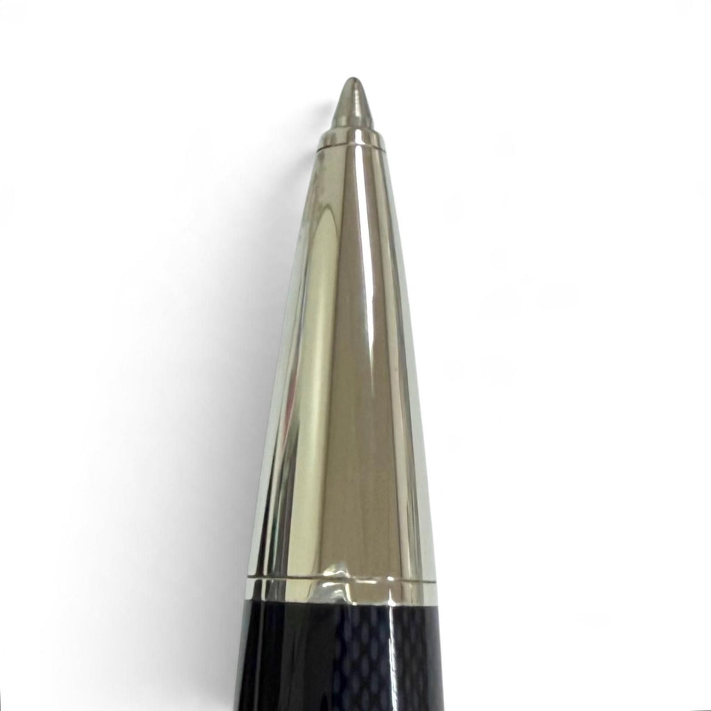Louis Vuitton Grand Tour Damier Graphite Ballpoint Pen Black Silver Handwriting — view 4