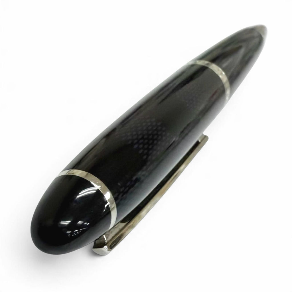 Louis Vuitton Grand Tour Damier Graphite Ballpoint Pen Black Silver Handwriting — view 2