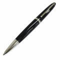 Louis Vuitton Grand Tour Damier Graphite Ballpoint Pen Black Silver Handwriting