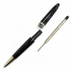 Louis Vuitton Grand Tour Damier Graphite Ballpoint Pen Black Silver Handwriting — view 3