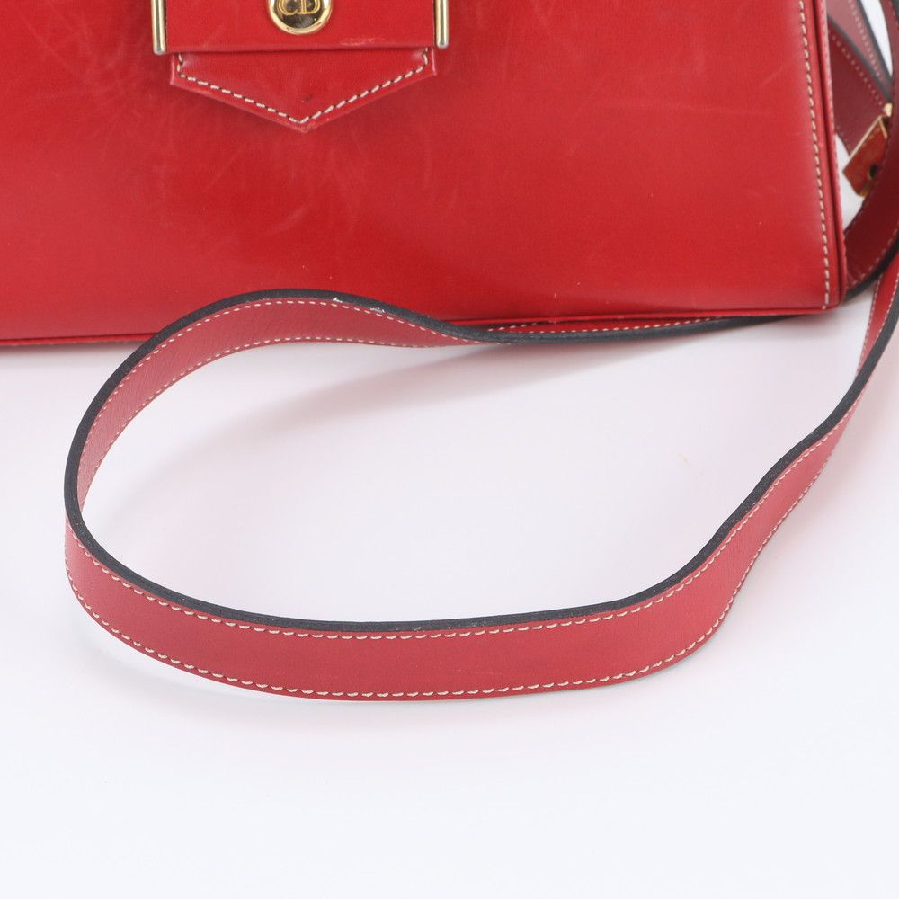 Dior Vintage Leather Shoulder Bag Crossbody — view 2