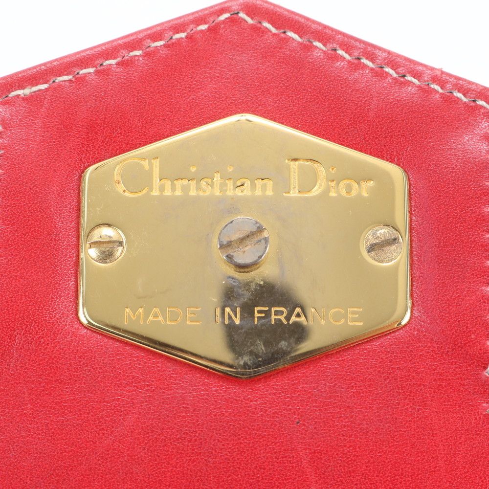 Dior Vintage Leather Shoulder Bag Crossbody — view 8