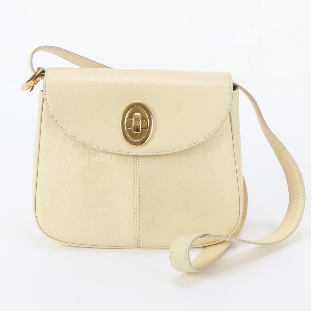 Dior Vintage Leather Shoulder Bag Crossbody