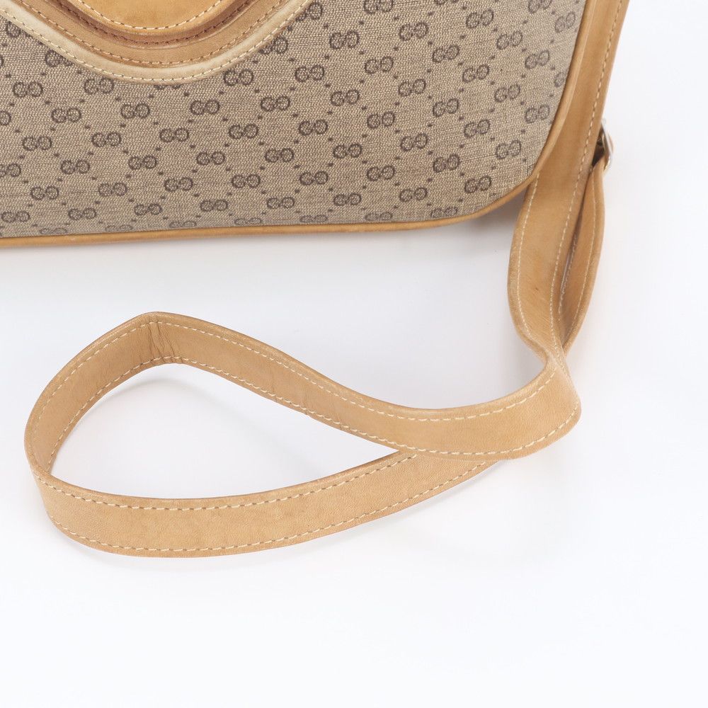 Gucci Vintage Micro GG Leather Shoulder Bag — view 2