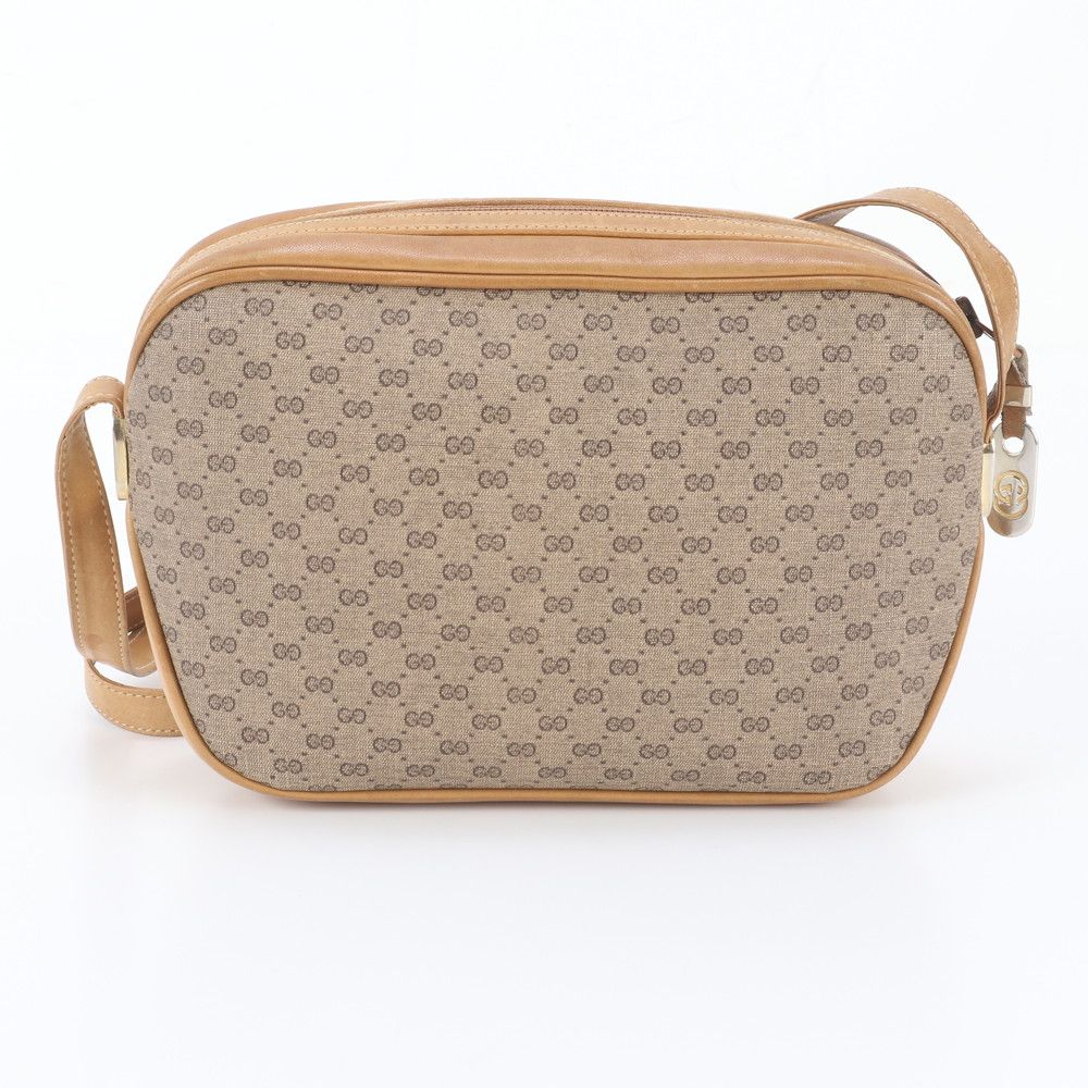 Gucci Vintage Micro GG Leather Shoulder Bag — view 3