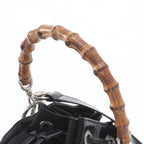 Gucci Vintage Bamboo Leather 2-Way Shoulder Bag — view 2