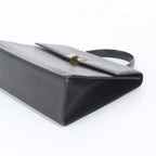 Dior Vintage Leather Handbag Tote Black — view 4