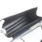 Dior Vintage Leather Handbag Tote Black — view 7