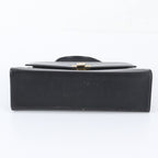 Dior Vintage Leather Handbag Tote Black — view 6