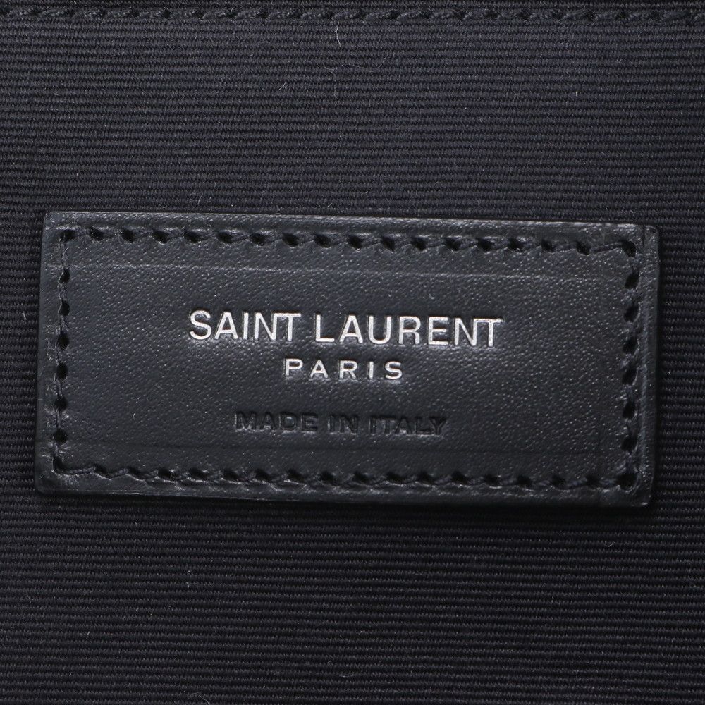 Saint Laurent YSL Paris Botanical Leather 2-Way Belt Bag Crossbody Waist Pouch — view 8