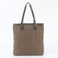Celine C Macadam Leather Tote Bag Shoulder Hand Brown