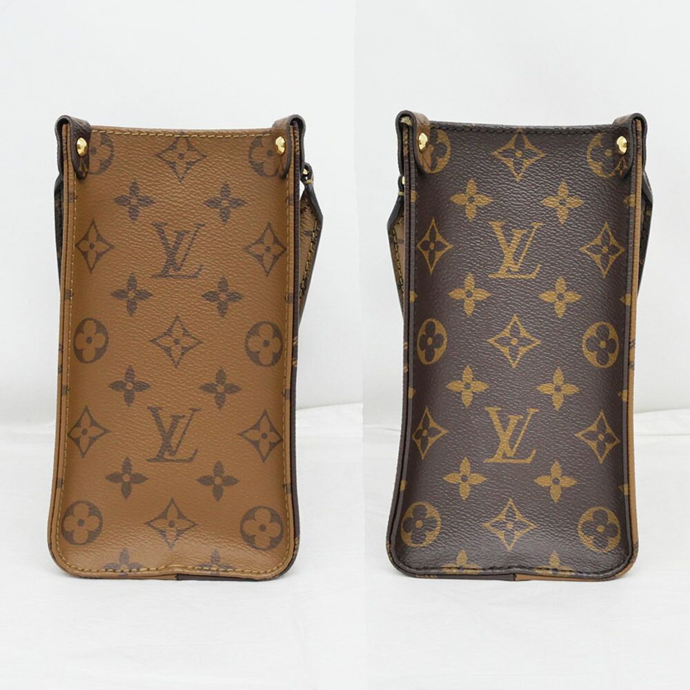 Louis Vuitton On The Go PM Shoulder Bag Hand Monogram Giant Gold — view 3