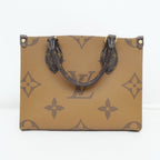 Louis Vuitton On The Go PM Shoulder Bag Hand Monogram Giant Gold — view 2