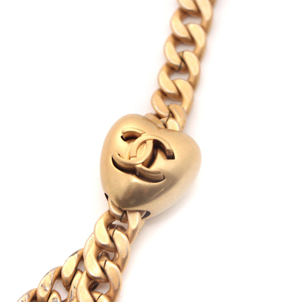 Chanel Quilted Chain Vanity Shoulder Bag Caviar Leather Black — view 5