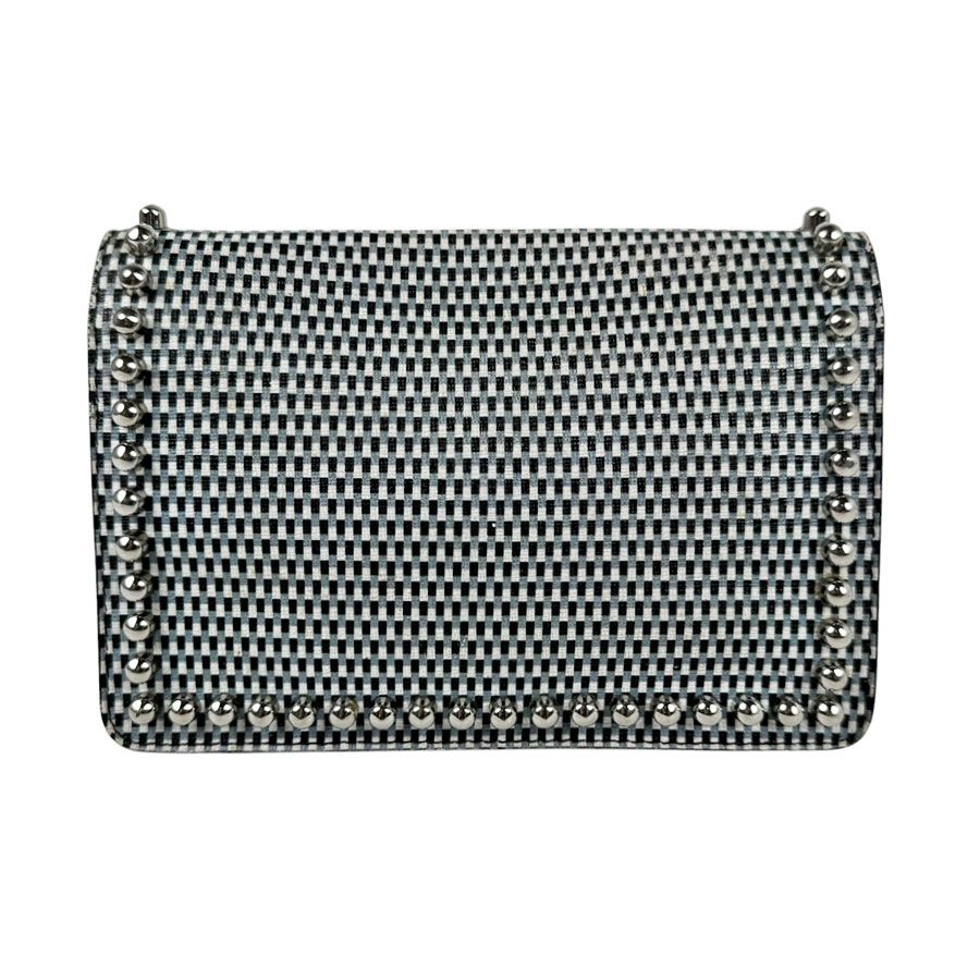 Fendi Crossbody Shoulder Bag Carlito Studded Chain Wallet — view 3
