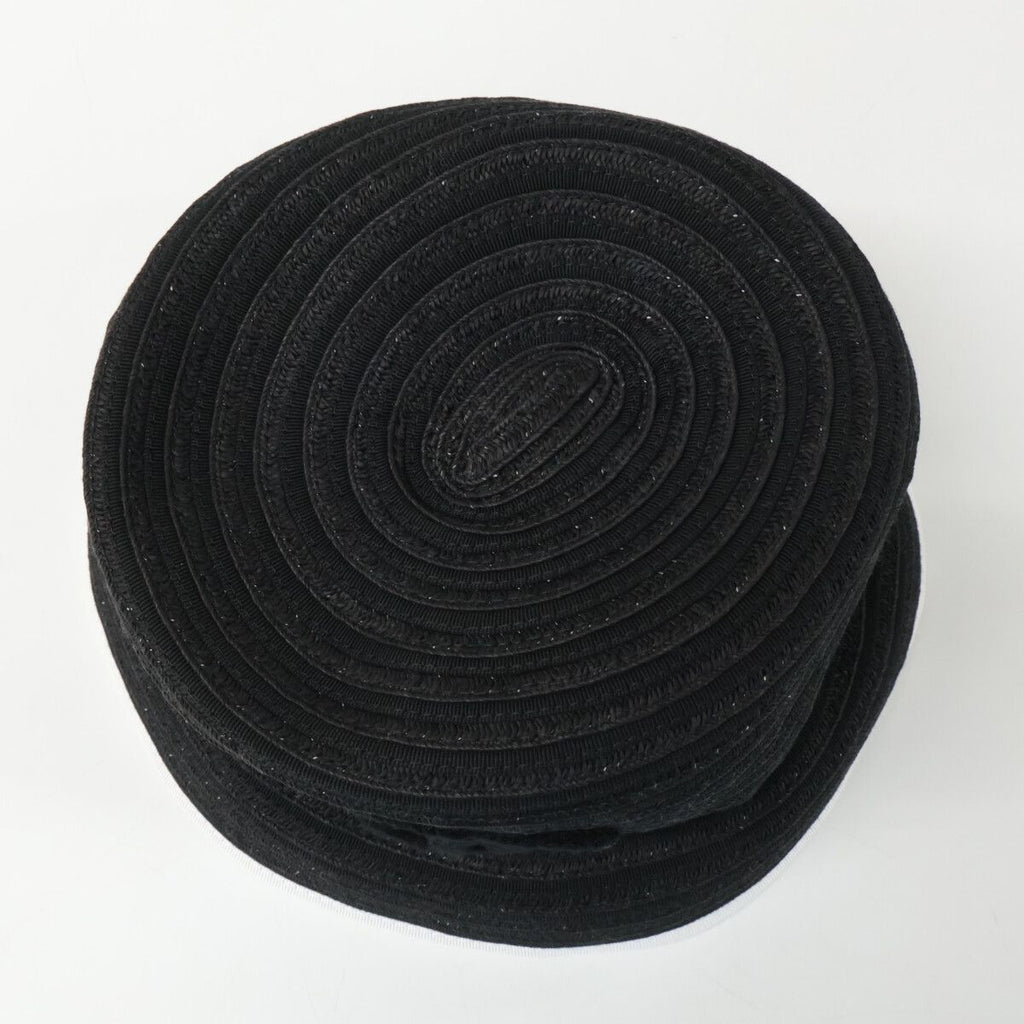 Chanel 22P CC Logo Paper Bucket Hat — view 5