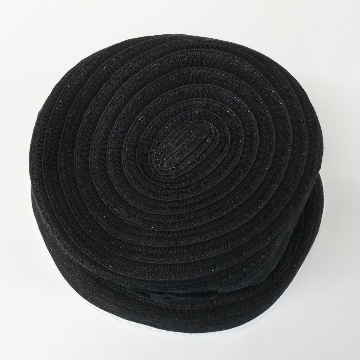 Chanel 22P CC Logo Paper Bucket Hat — view 5