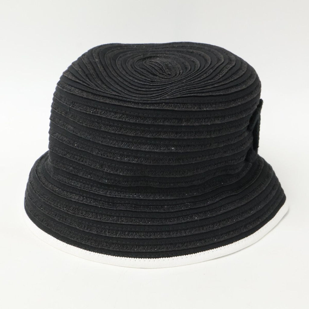 Chanel 22P CC Logo Paper Bucket Hat — view 4
