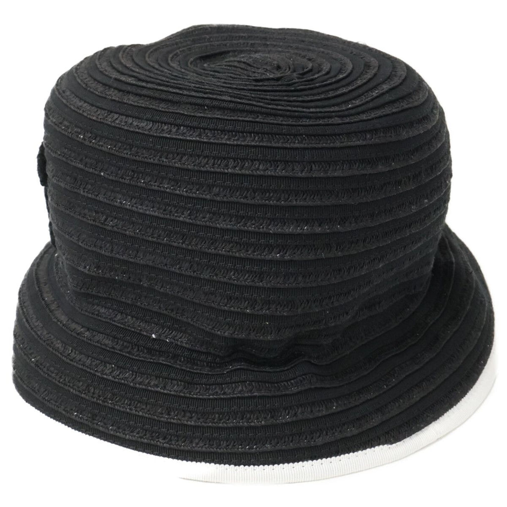 Chanel 22P CC Logo Paper Bucket Hat — view 2